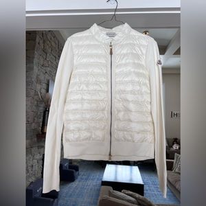Moncler from puffer and back sweater size medium